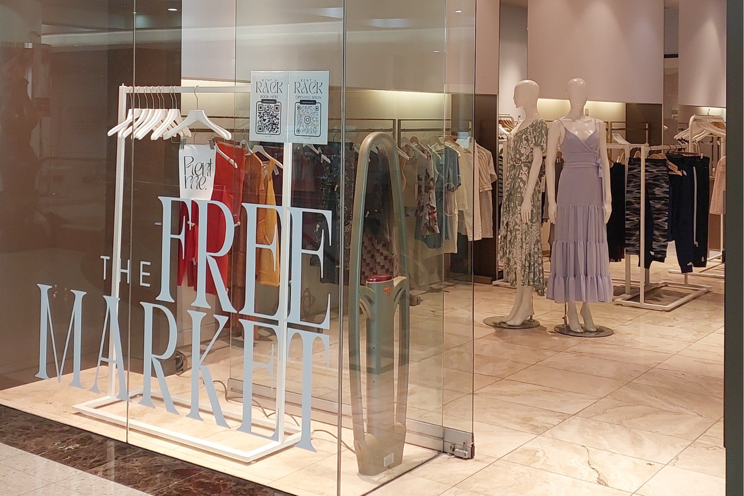 The Free Market storefront